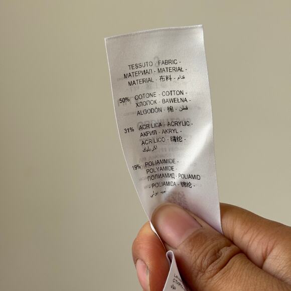 Vintage Italian lavender fringe knit cami (S/M) - Picture 9 of 11